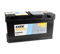 Batteria per auto Exide EA1000 Premium Carbon Boost 12V 100Ah 900A