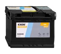 Batteria Exide EA640 12v 61ah 600A 242x175x190mm varta D21 D24