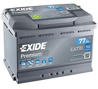 Exide Premium Superior EA770 - Batteria per avviamento, 12 V, 77 Ah