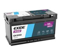 Exide EK960 Start-Stop AGM 12V 96Ah 850A batteria auto