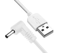 Exingk Tipo A maschio USB Girare Per Alimentazione Adattatore Spina Maschio 90 Gradi Maschio 3.5mm X 1.35mm Cavo Convertitore di Potenza Usb A 3.5 X 1.35mm Spina 5v Cavo di Alimentazione Cavo Per