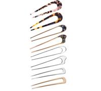 EXIPSAT Set di 8 fermagli per capelli, a forma di U, diversi stili, copricapo per donne