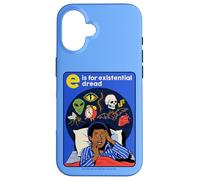 Existential Dread Sarcastic Retro Vintage Funny Adult Humor Custodia per iPhone 16