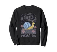 Existential Snail The Weight of The World is Heavy Crawl On Felpa