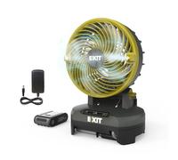 EXIT 20V Ventilatore a Nebulizzazione Portatile EX022 batteria sostituibile