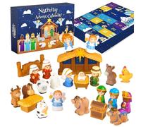 EXIT - Il giocattolo Calendario 'Avvento 2025 - Storia di Natale - Set da gioco per presepe natalizio - 2025 giocattolo per l'Avvento, idea regalo per bambini, 25 pezzi