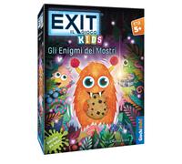 Giochi Uniti - Exit Kids: Gli Enigmi dei Mostri,1-4 Giocatori, 5+ Anni, GU874, Edizione italiana