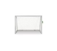 Exit Scala - Porta da calcio in alluminio, leggera, molto stabile, in alluminio antiruggine di alta qualità, per il giardino, per allenare le tue abilità di calcio, 120 x 80 cm, colore: Bianco