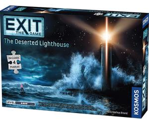 EXIT The Deserted Lighthouse (Includes Puzzles) Board Game Faro