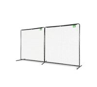 EXIT Toys Backstop Rete Sportiva - 2 Grandi Reti - Utilizzabili Anche Singolarmente - Mantiene le Palle all'Interno del Campo di Gioco - Per Volleyball, Badminton, Tennis e Altro - 300x600cm - Nero