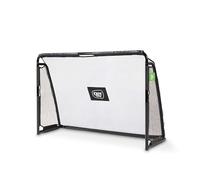 Porta da calcio di 180 x 120 cm in acciaio di colore nero con ancoraggio Exit Toys