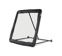 EXIT Toys Kickback Multisport Rebounder XL - 164 x 164 cm - Allenate la Vostra Tecnica - per Calcio, pallavolo, Pallamano e Hockey - Ruote MIR - Facile da spostare, 10 Posizioni - Nero