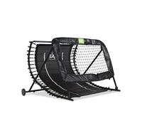 Rimbalzatore da calcio con doppia stazione dimensioni 124 x 90 cm colore nero Exit Toys