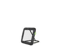 EXIT Toys Kickback Rebounder Multisport Misura M - Regolabile in oltre 10 Posizioni - Rimbalzo Silenzioso Ma Forte - Include Ancore da Terra - Per Calcio, Pallamano, Hockey e Altro - 84x84cm - Nero