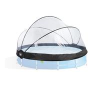 EXIT Toys Tettoia Piscina ø366 cm - Per Piscine Intex/Bestway - Mantiene l'acqua calda e pulita - Protegge dal vento e dallo sporco - Eccellente servizio clienti - Universale Piscina Cupola