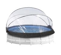 EXIT Toys Tettoia Piscina ø427 cm - Per Piscine Intex/Bestway - Mantiene l'acqua calda e pulita - Protegge dal vento e dallo sporco - Eccellente servizio clienti - Cupola universale