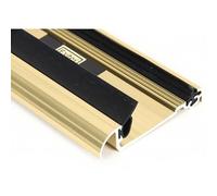 Exitex Macclex 15/2 - Paraspifferi in metallo per soglia, 914 mm, colore: oro