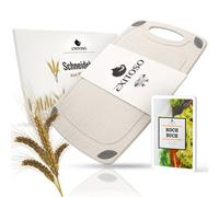 Exitoso tagliere tagliere da cucina 30x20 cm tagliere da portata in "paglia d...