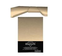 EXKLUSIV HEIMTEXTIL Lenzuolo con angoli elasticizzati in jersey per camper letto posteriore, 3 pezzi, 2 letti lunghi + 1 parte centrale, 100% cotone, certificato Öko-Tex, qualità di marca, altezza 20