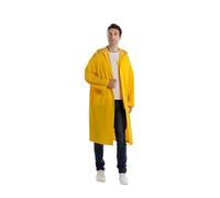 EXKURPOO poncho antipioggia Impermeabile monoblocco spesso, protezione for lavoro all'aperto, poncho antivento a doppio uso, impermeabile da equitazione(Yellow)
