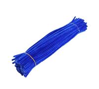 EXKURPOO Scovolini Colorati 100 Pezzi di steli di ciniglia Colorati, scovolini, steli di orpello di Peluche, Bastoncini Metallici, Bastoncini Intrecciati, Fai da Te.(Color 18)