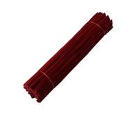EXKURPOO Scovolini Colorati 100 Pezzi di steli di ciniglia Colorati, scovolini, steli di orpello di Peluche, Bastoncini Metallici, Bastoncini Intrecciati, Fai da Te.(Color 9)