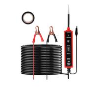 EXLECO Sonde per Tester per Circuiti CC 6V 12V 24V Car Circuit Tester Cerca Fusibili Professional Circuit Detector LED Cercafase Auto Luce di Prova Automobilistica Sonda per Circuiti di Potenza