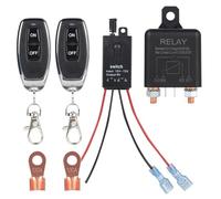 EXLECO Stacca Batteria 12v-72v Interruttore 200A Regolabile con Telecomando Antifurto per Auto, Camper, Barca - Disconnessione e Isolatore