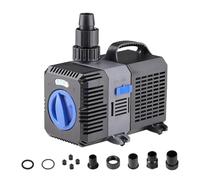 EXLECO Super Eco Pompa per filtro Pompa a laghetto 8000L/H 70W Pompa a Risparmio Energetico Pompa per Flusso per Stagno o Acquario CTP-8000
