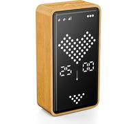 Exlliy Clessidra digitale, timer visivo magnetico ricaricabile con ampio display a LED, volume regolabile per aula, cucina, fitness, cottura al forno, apprendimento e insegnamento dei bambini