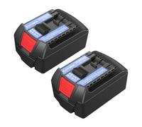 Exmate - 2 batterie di ricambio da 5500 mAh per batteria Bosch, 18 V, BAT609, BAT609G, BAT618, BAT618G, BAT619, BAT619G, BAT610G, BAT610, 2607336169, 2607336170