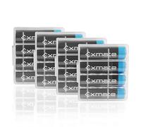 Exmate Batteria Ricaricabili AA ad Capacità 2500mAh con 1200 cicli(confezione da 16 con 4 Scatola di immagazzinaggio)