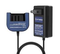 Exmate Multivolt - Caricabatterie 1,2 V-18 V Ni-MH/Ni-Cd, compatibile con batterie Black and Decker da 9,6 V, 12 V, 14,4 V, 18 V, HPB18, HPB18, OPE, FSB18, HPB14, FSB14, HPB12, FS12B, HPB96, FSB96