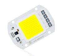 EXMOCIS Chip Light LED COB 220V 50W 20W 30W 10W 3W 5W 7W Chip rettangolare per faretto Spotlight Lampada LED non ha bisogno di driver di illuminazione fai da te-COB 20W._Bianco caldo