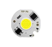 EXMOCIS Chip Light LED COB 220V 50W 20W 30W 10W 3W 5W 7W Chip rettangolare per faretto Spotlight Lampada LED non ha bisogno di driver di illuminazione fai da te-Y27 3W._Bianco freddo