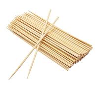EXNIMA, 100, 200, 500, 1200 o 12000 pezzi, spiedini di legno, spiedini per barbecue, spiedini per grigliate, bastoncini di legno per grigliate, buffet, frutta, falò, dimensioni 10,15,20, 25 o 30cm