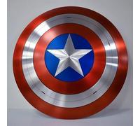 EXNOT Capitan America Shield - The Falcon and The Winter Soldier Shield - Replica in metallo per Halloween medievale armatura cosplay scudo larp combattimento scudo