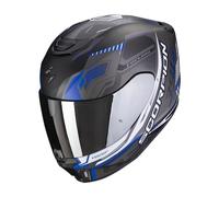 EXO 391 HAUT L NERO OPACO-ARGENTO-BLU
