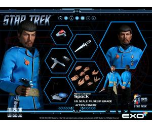 EXO-6 STAR TREK MIRROR UNIVERSE SPOCK 1/6 FIGURE Disponibile Subito