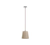 Exo 716 a-g05 X 1 a-07 - Ciondolo a tu stile E27 IP20 CROMO + Rosso - Rosso