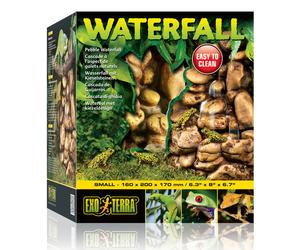 Exo Terra Cascata Design In Ciottoli Per Rettili E Anfibi Piccola Inclusa Pompa