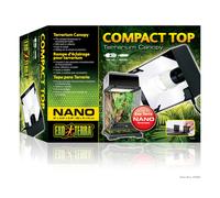 Exo Terra Compact Top Nano Copertura Per Terrari Per Lampade 20x9x15 Cm