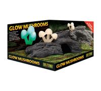 Exo Terra Glow Funghi - Naturversteck per Terrario, Luminoso, 9 CM
