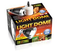 Exo Terra Luce Dome Lampada con Clip per - Uvb & Calore Ottimale Aumentare