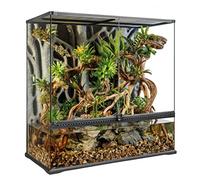 Exo Terra PT2609AI Terrario in Vetro 90 x 45 x 90 cm, Parete Posteriore Incluso