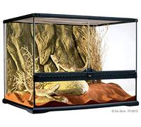 Exo Terra PT2610 Terrario in Vetro 60X45X45 Cm Inclusa Parete Posteriore
