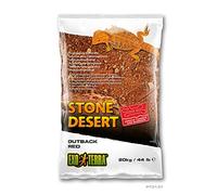 EXO TERRA PT3137 Outback Red Stone Desert - Base modellabile per terrari, 20 kg, Colore: Rosso