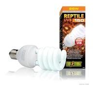 Exo Terra - Repti Glo 10.0 Lampada per Terrario Desertico UVB 150, 26 W