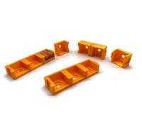 Exoda 10x supporto per morsetti Wago 3 pezzi tipo 221-613 kaskadabile