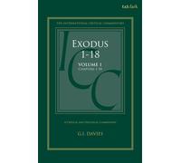 Exodus 1-18: A Critical and Exegetical Commentary: Volume 1: Chapters 1-10...